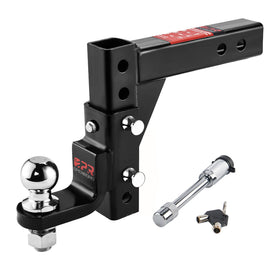 OPENROAD front view of ball mount showing robust construction and load capacity