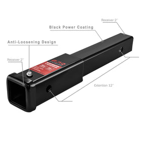 OPENROAD heavy-duty 5/8-inch hitch pin included for secure, reliable connection