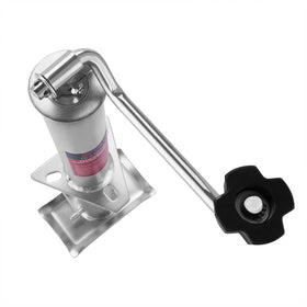 OPENROAD jack supporting RV in driveway demonstrating reliable leveling support
