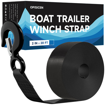 OPISICEN front view of strap and hook showing durable design and quick replacement benefit