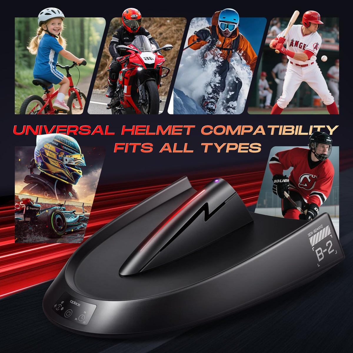 oplace compact folded for travel, portable headgear care