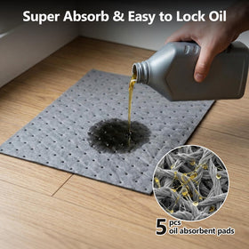 OPSOOPI under car placement catching oil to protect garage floor