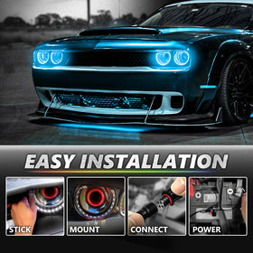 OPT7 Aura Pro app music sync screen showing beat-driven lighting control