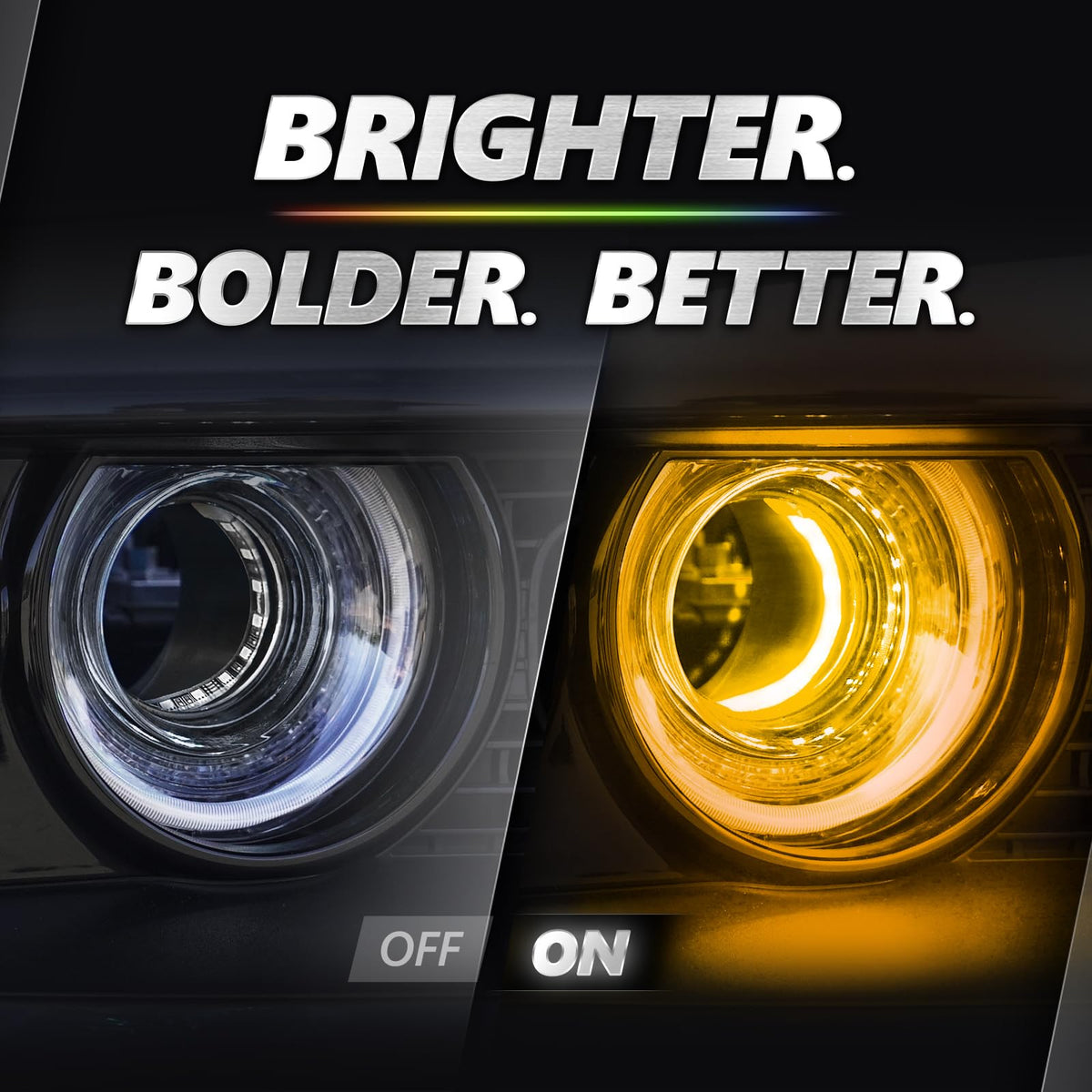 OPT7 Aura Pro remote controller showing quick color and mode selection