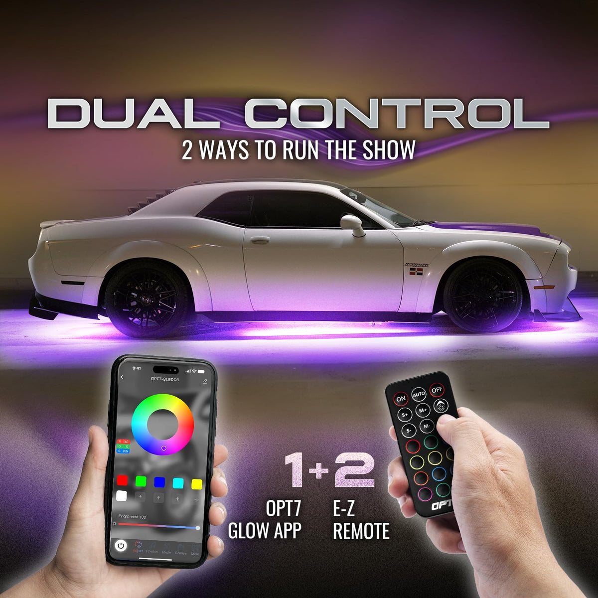 OPT7 Aura close-up of silicone sealing showing waterproof durability