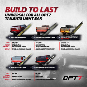 OPT7 wiring detail highlighting 16-gauge pure copper wires for reliable power