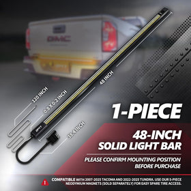 OPT7 Redline close-up of LED lenses highlighting crisp optics and even light output