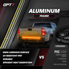 OPT7 Redline sequential amber turn operation demonstrating attention-grabbing motion