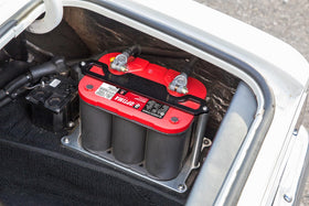 OPTIMA REDTOP installed in engine bay providing dependable starting power