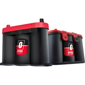 OPTIMA REDTOP side label with dimensions and capacity for fit verification