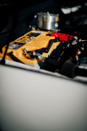 OPTIMA YELLOWTOP in truck lifestyle scene showing reliable power benefit