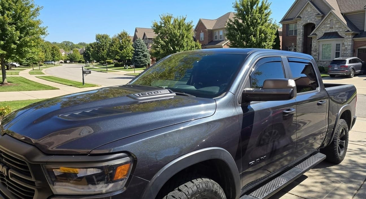 Optimal Co side profile installed on Ram 1500 displaying sleek protection