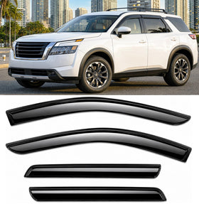 Optimal Co front view showing visors installed and sleek appearance