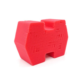 Optimum Big Red Sponge front view showing ergonomic shape and benefit of control