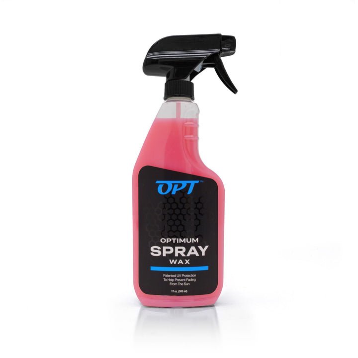 Optimum Polymer Technologies front label showing product brand and guarantees