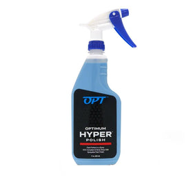 Optimum Hyper Polish front label view showing product and finish benefit