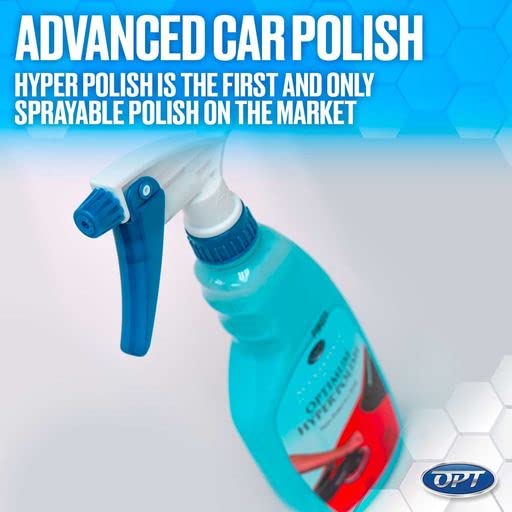 Optimum Hyper Polish spray action on pad for controlled application and efficiency