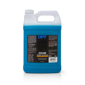 Optimum ONR V5 front gallon bottle showing product ready to dilute and use