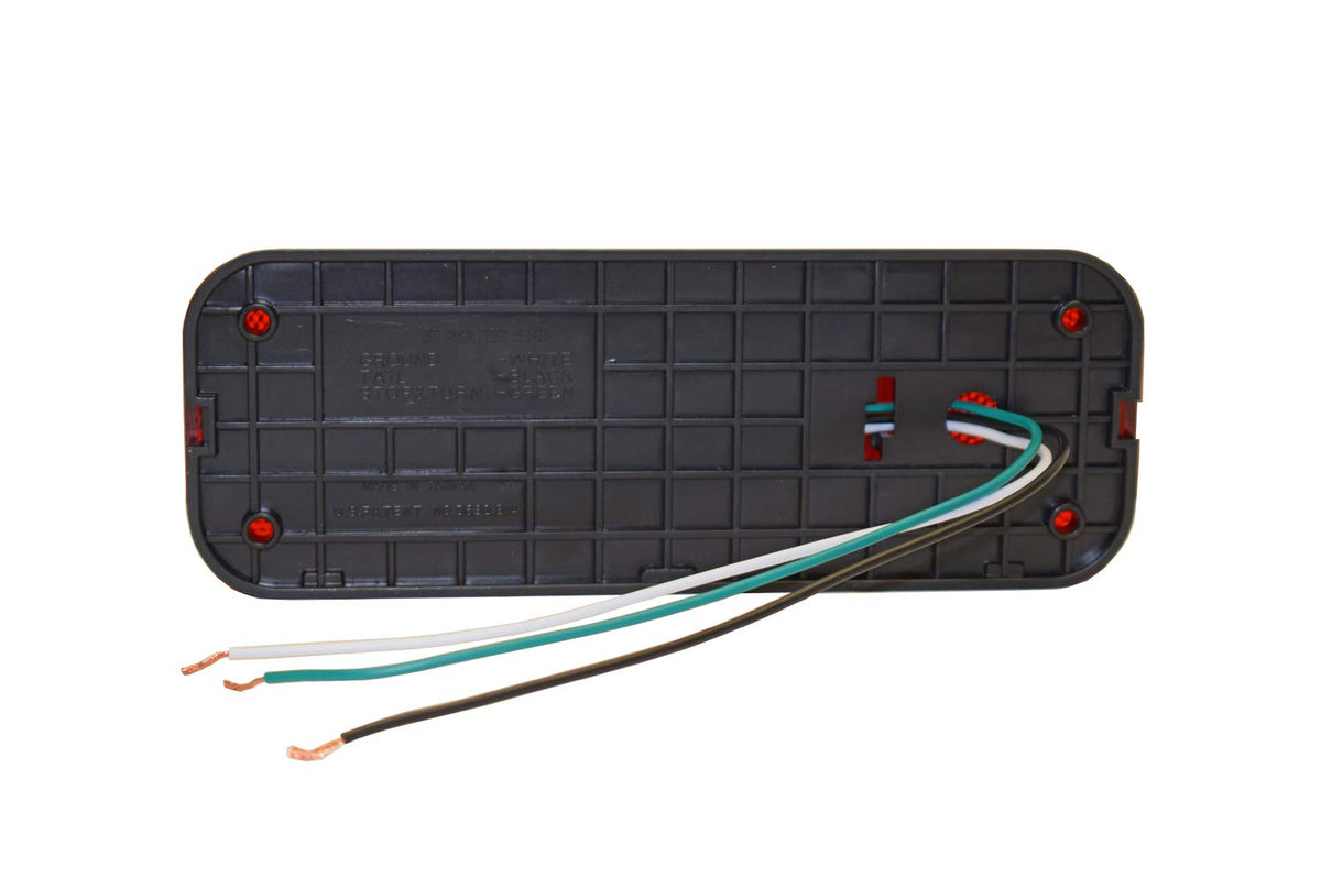 Optronics One wiring and ground lead detail showing easy electrical hookup benefit