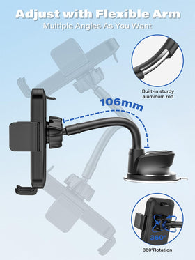 OQTIQ mount with water splashes showing waterproof durability benefit