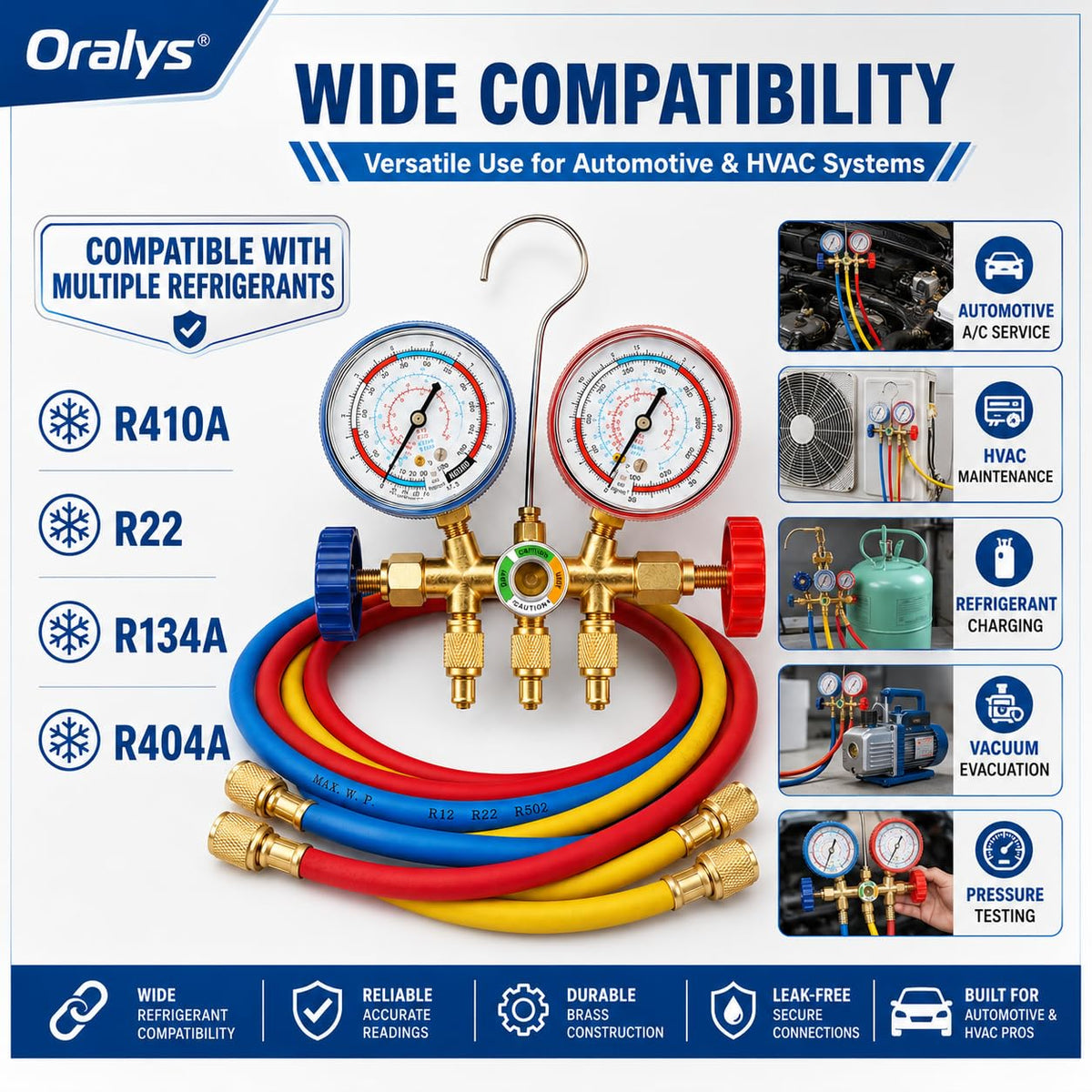 Oralys kit scale with tools showing compact size and ready-to-carry convenience