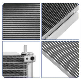 Orceed condenser beside ruler showing compact, OE-compatible dimensions