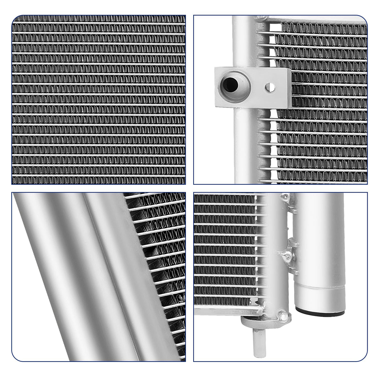 Orceed condenser label and ports illustrating OE-compatible connections