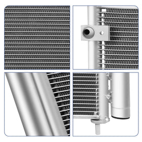 Orceed condenser label and ports illustrating OE-compatible connections