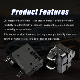 Orceed module lifestyle scene with truck towing trailer showing improved control