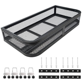 ORCISH front cargo basket front view showing sturdy steel frame and storage benefit