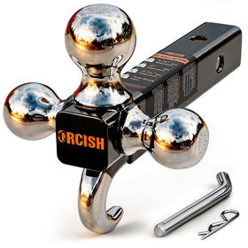 ORCISH front view mounted on truck showing multi-ball convenience and durable finish