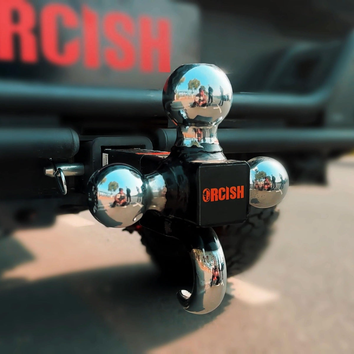 ORCISH in use towing a boat trailer demonstrating reliable hauling capability
