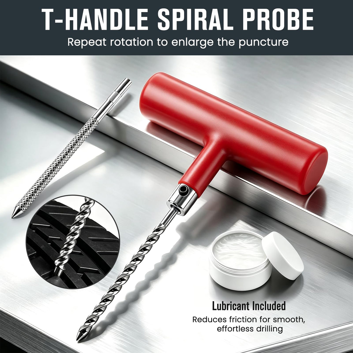 ORCISH T-handle tools detail, strong grip for easier plug insertion