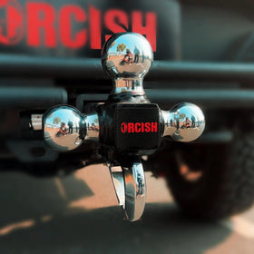 ORCISH chrome finish close-up showing weather resistance and durability