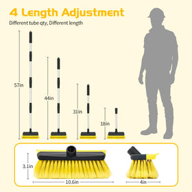Ordenado soft bristles close-up protecting paint while lifting dirt
