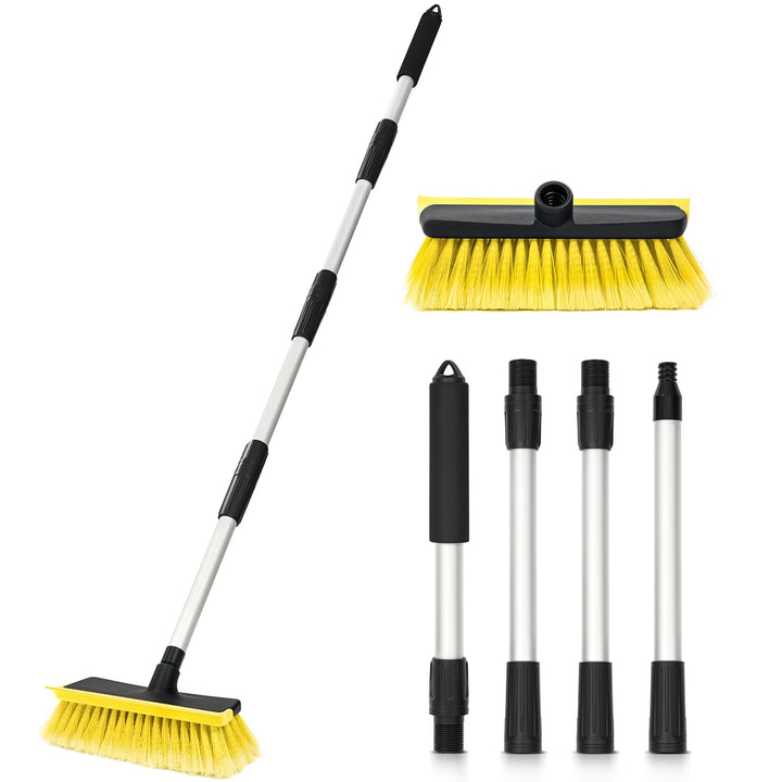Ordenado brush front view showing head and handle, quick visual of features