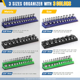 ORGANPRO close-up of magnetic rubber-coated base protecting tools and surfaces