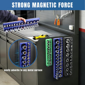 ORGANPRO color-coded trays detail for fast drive-size identification