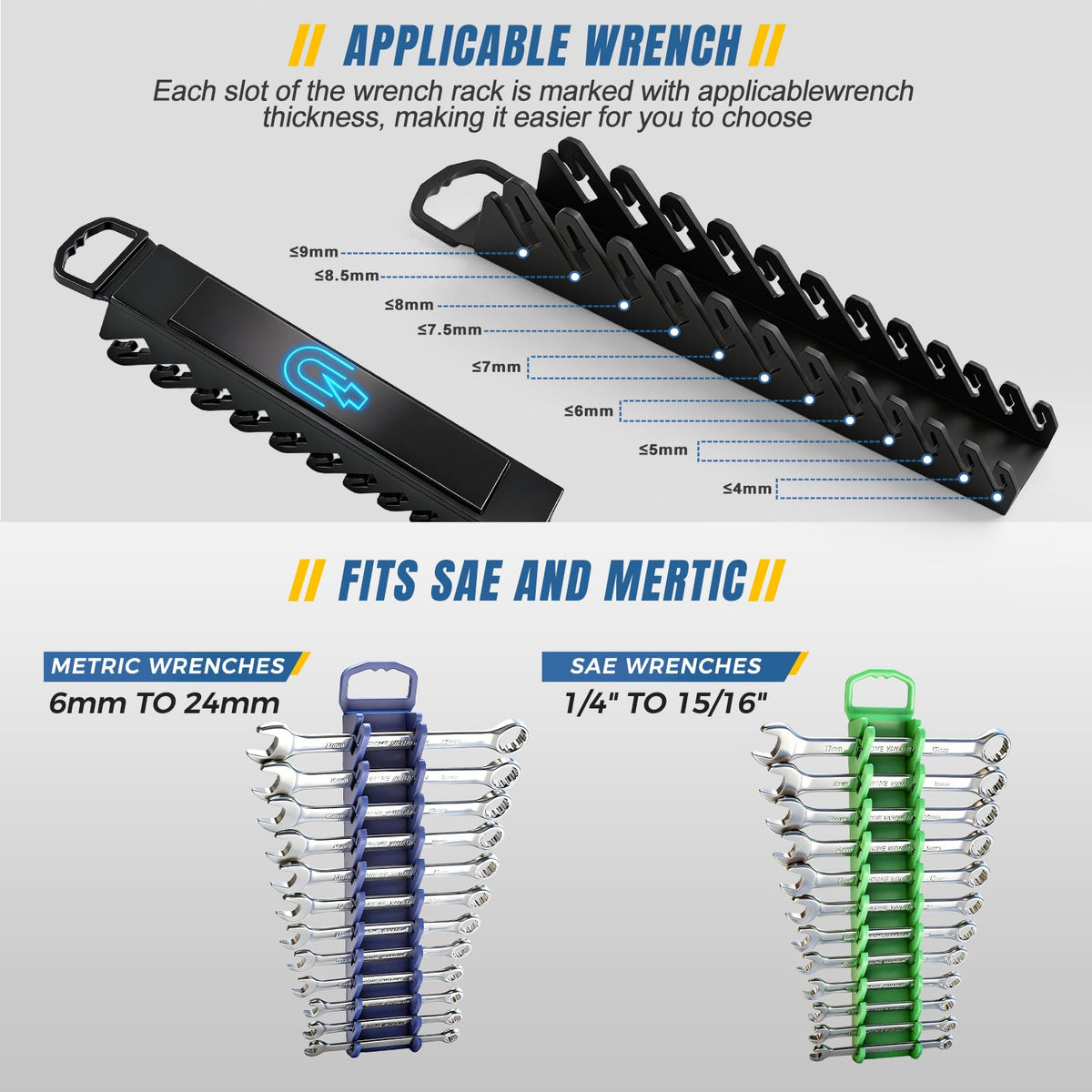 ORGANPRO shown next to a wrench for scale and easy capacity assessment