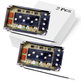 Oriental Power front view of switch box showing mounting points and terminals, durable fit