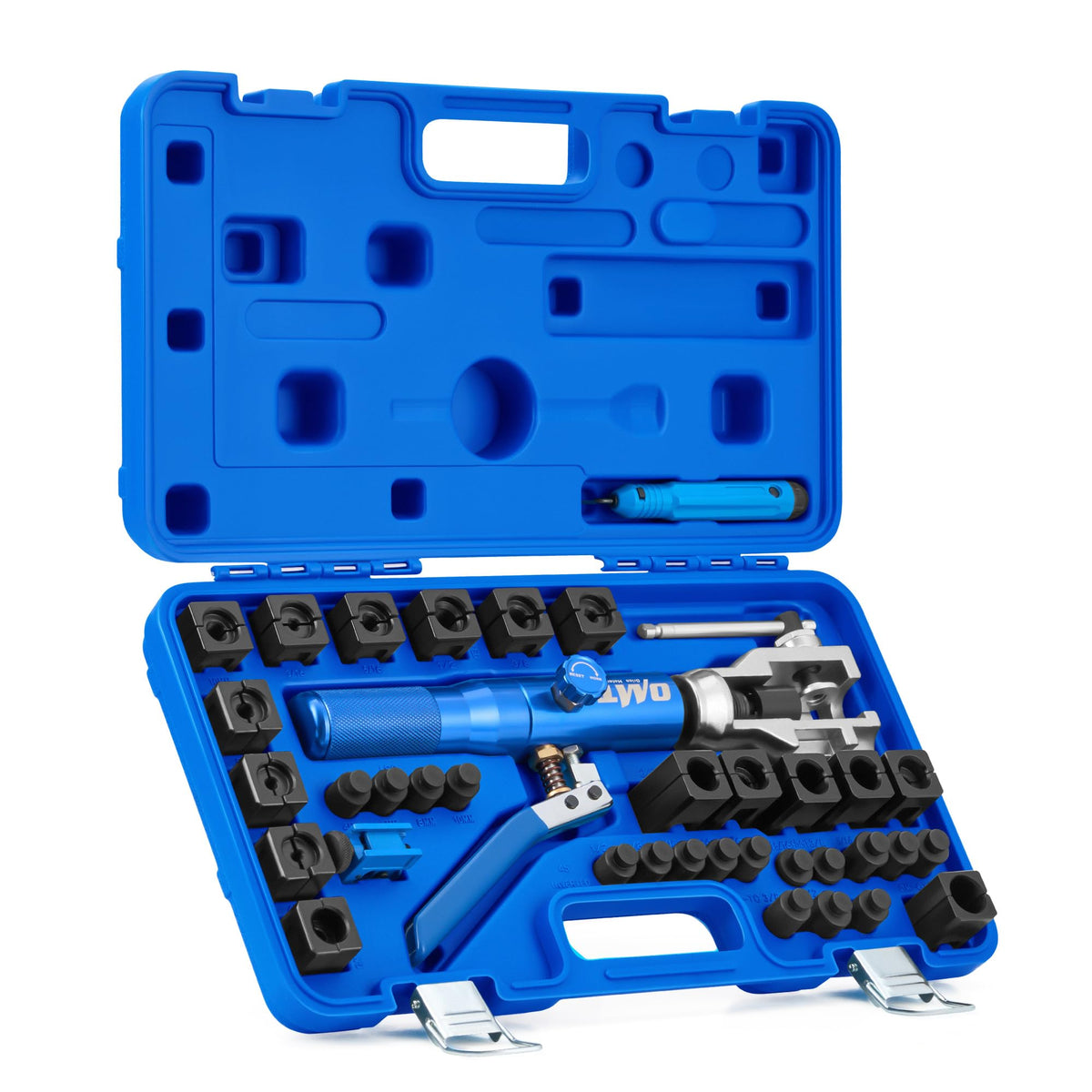 Orion Motor Tech kit open showing tools and case, organized for quick access