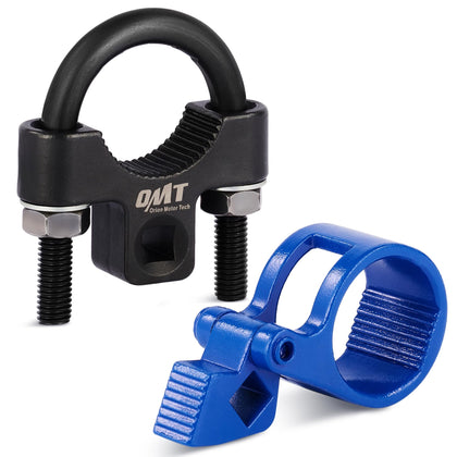 Orion Motor Tech front view of inner tie rod tool kit showing compact design and drives