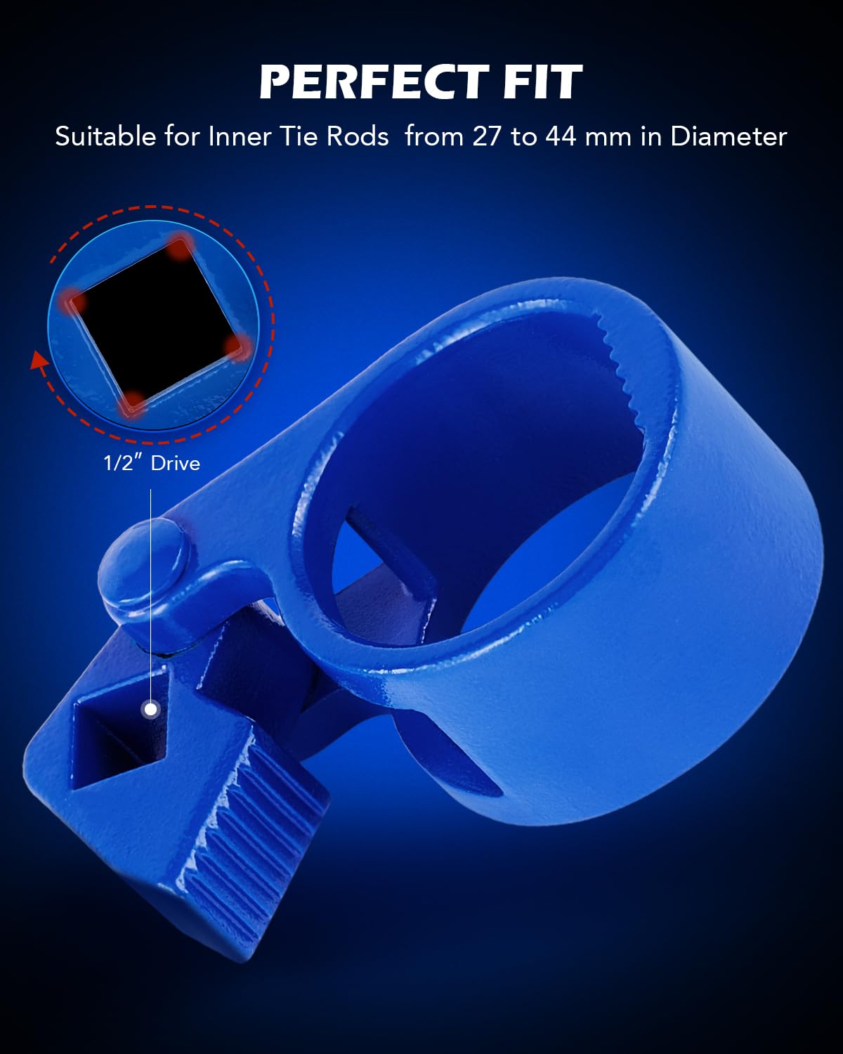 Orion Motor Tech stamped label and specs on tool showing hardened AISI 1045 construction