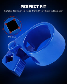 Orion Motor Tech stamped label and specs on tool showing hardened AISI 1045 construction
