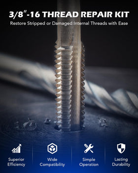 Orion Motor Tech close-up of 304 stainless inserts highlighting corrosion resistance and strength