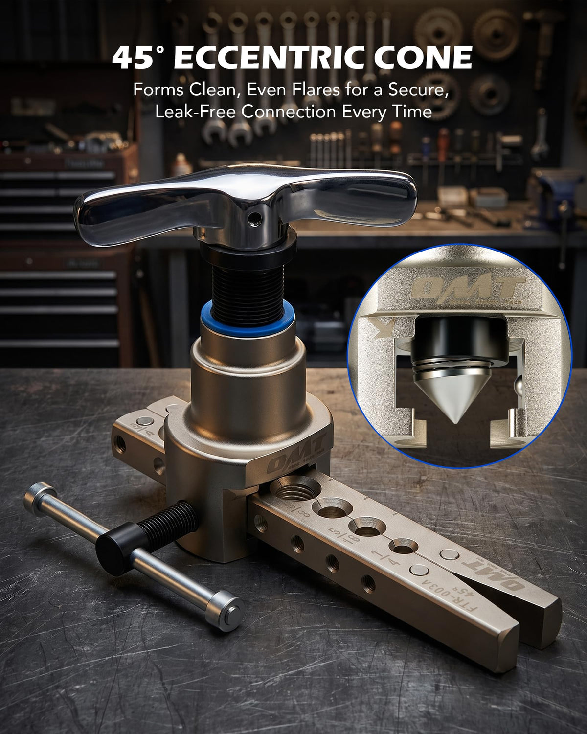 Orion Motor Tech 1045 carbon steel yoke profile built for high-pressure durability