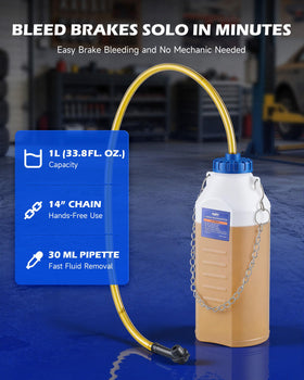 Orion Motor Tech 30ml extractor close-up for precise master cylinder fluid removal and cleaner flushes