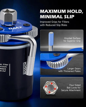 Orion Motor Tech adapter attached to ratchet demonstrating drive compatibility