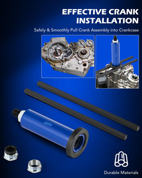 Orion Motor Tech adapters and bolts laid out for easy selection and organized workflow