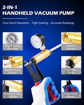 Orion Motor Tech adapters and clamps laid out for secure bleeder valve fitment